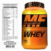 Whey Protein Concentrado - 900g - Muscle Full