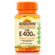 Vitamina E - Sun E 400 UI (100 Cápsulas) - Sundown