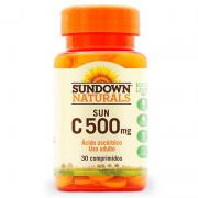 Vitamina C - Sun C 500mg (30 Tabletes) - Sundown 