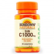 Vitamina C - Sun C 1000mg (30 Tabletes) - Sundown