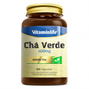 Chá Verde - 60 cápsulas - Vitaminlife