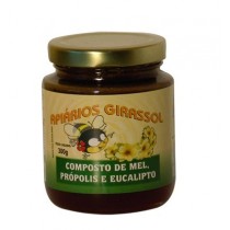 Composto de Mel Própolis e Eucalipto - 300g - Apiários Girassol