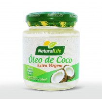 Óleo de Coco Extra Virgem - 200ml - Natural Life